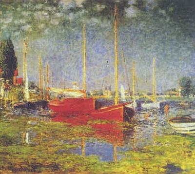 Claude Monet Sailboats at Argenteuil